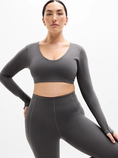 Transcend Scoop Crop Top