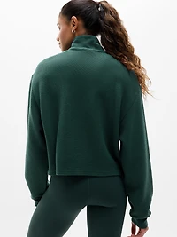 Tranquil Waffle 1/2 Zip Sweatshirt