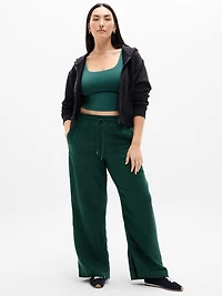 Retreat Linen High Rise Wide Leg Pant