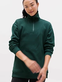 Cozy Karma 1/2 Zip Sweatshirt