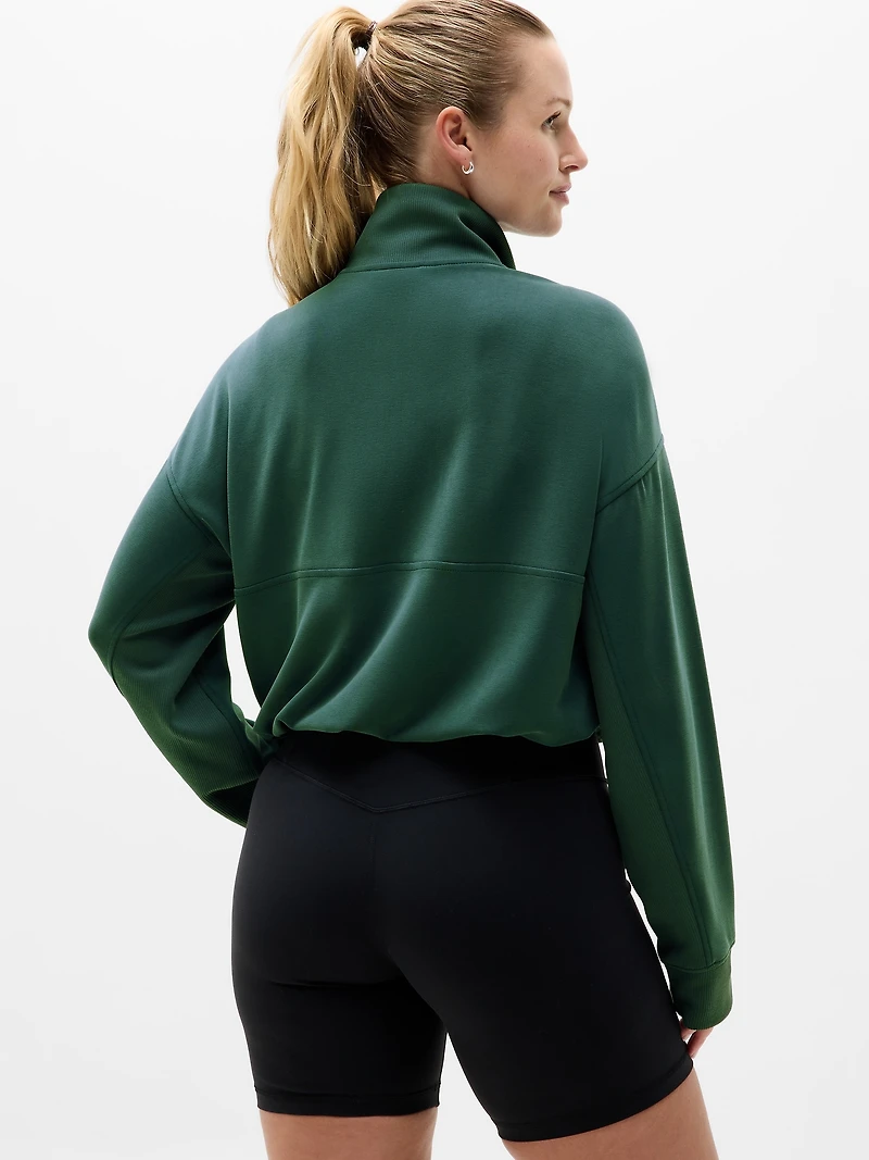 Seasoft Rib 1/4 Zip Popover