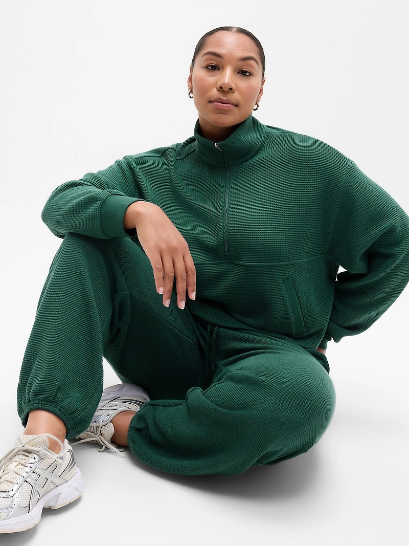 Tranquil Waffle 1/2 Zip Sweatshirt