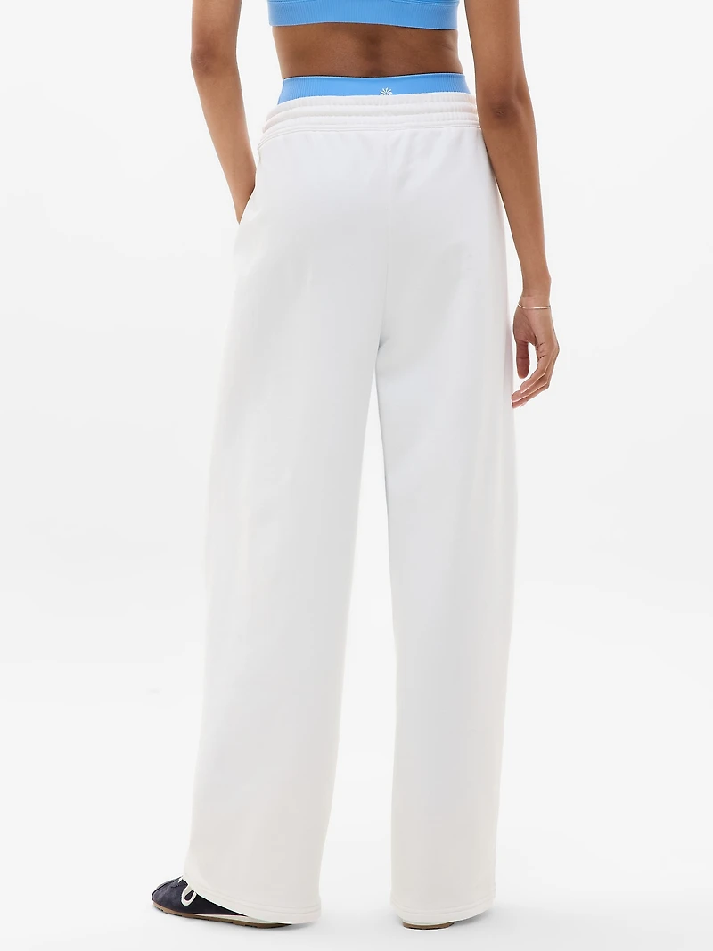 Forever Fleece Mid Rise Barrel Pant