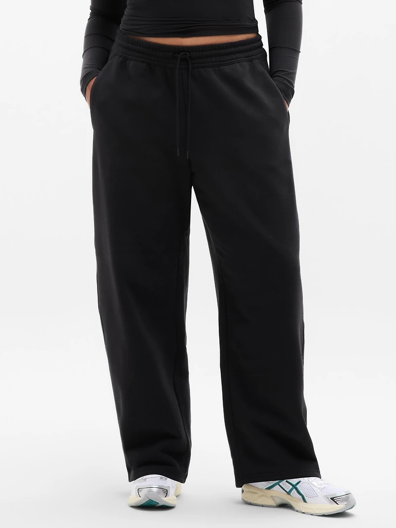 Forever Fleece Mid Rise Barrel Pant