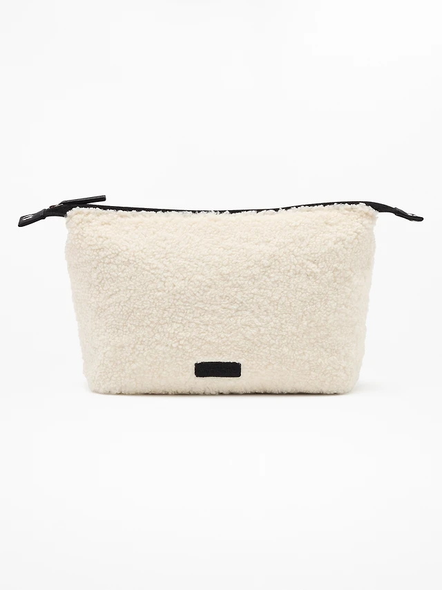 All About Sherpa Large Cosmetic Pouch