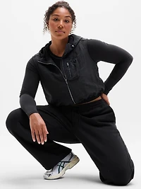 Forever Fleece Mid Rise Barrel Pant