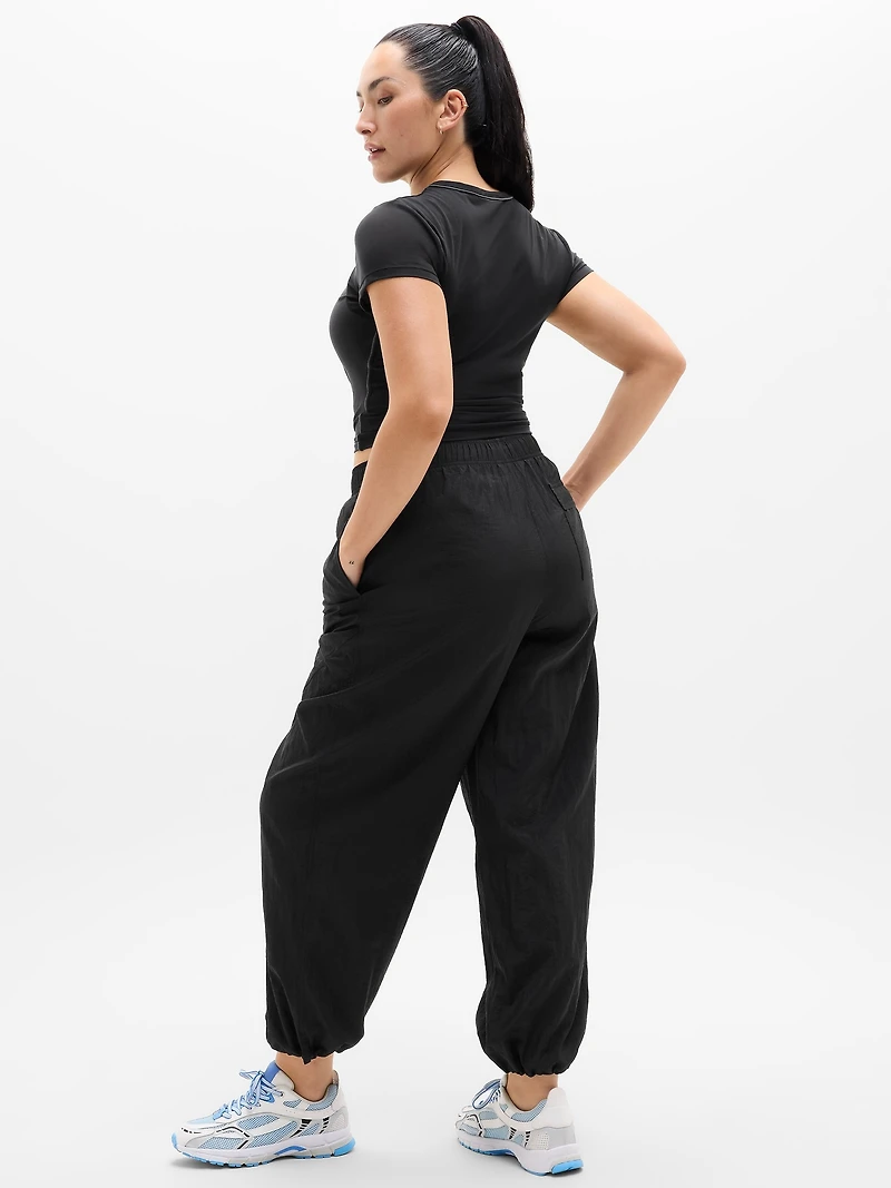Lunar Sheen Utility Mid Rise Pant
