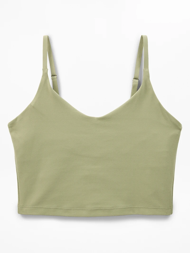 V-Neck Crop Bra