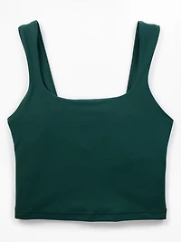 Transcend Square Neck Crop Sports Bra D-DD