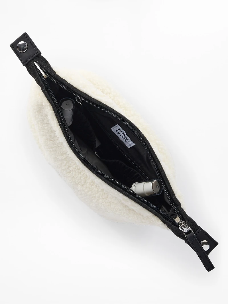 All About Sherpa Small Cosmetic Pouch