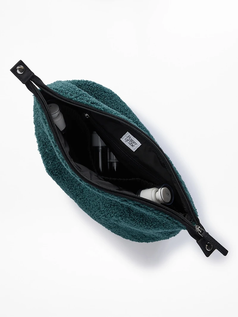 All About Sherpa Large Cosmetic Pouch