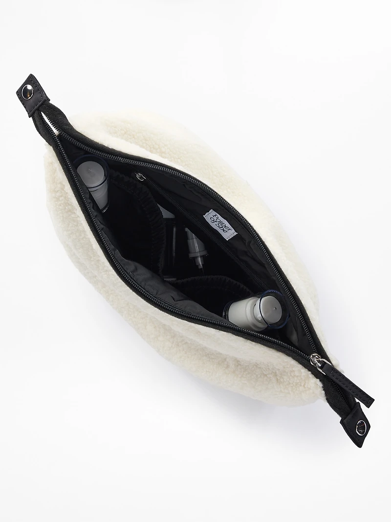 All About Sherpa Large Cosmetic Pouch