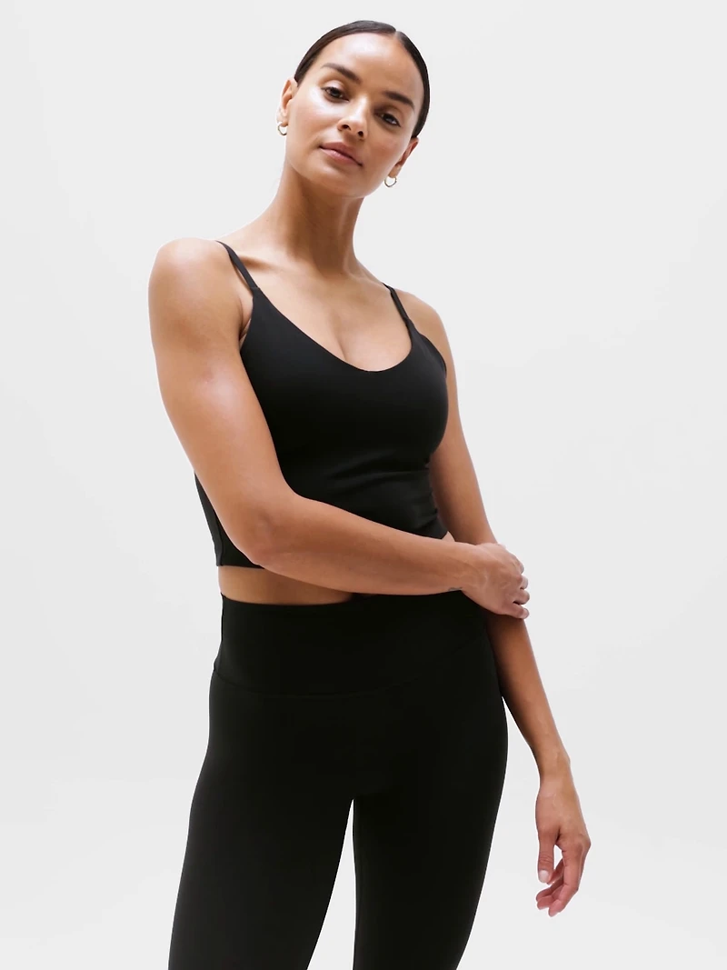 V-Neck Crop Bra
