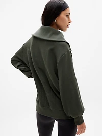 Ottoman Rib 1/4 Zip Sweatshirt