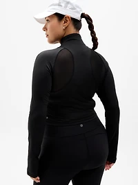 Summit Mesh Crop Top