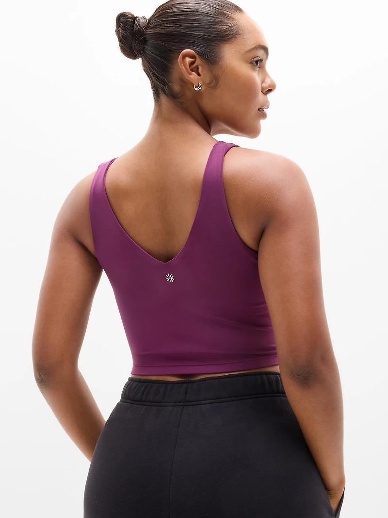 Transcend V-Neck Crop Sports Bra A-C