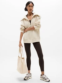 Ottoman Rib 1/4 Zip Sweatshirt