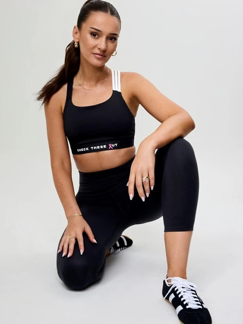 Athleta x Kristin Juszczyk Train Free Sports Bra D-DD