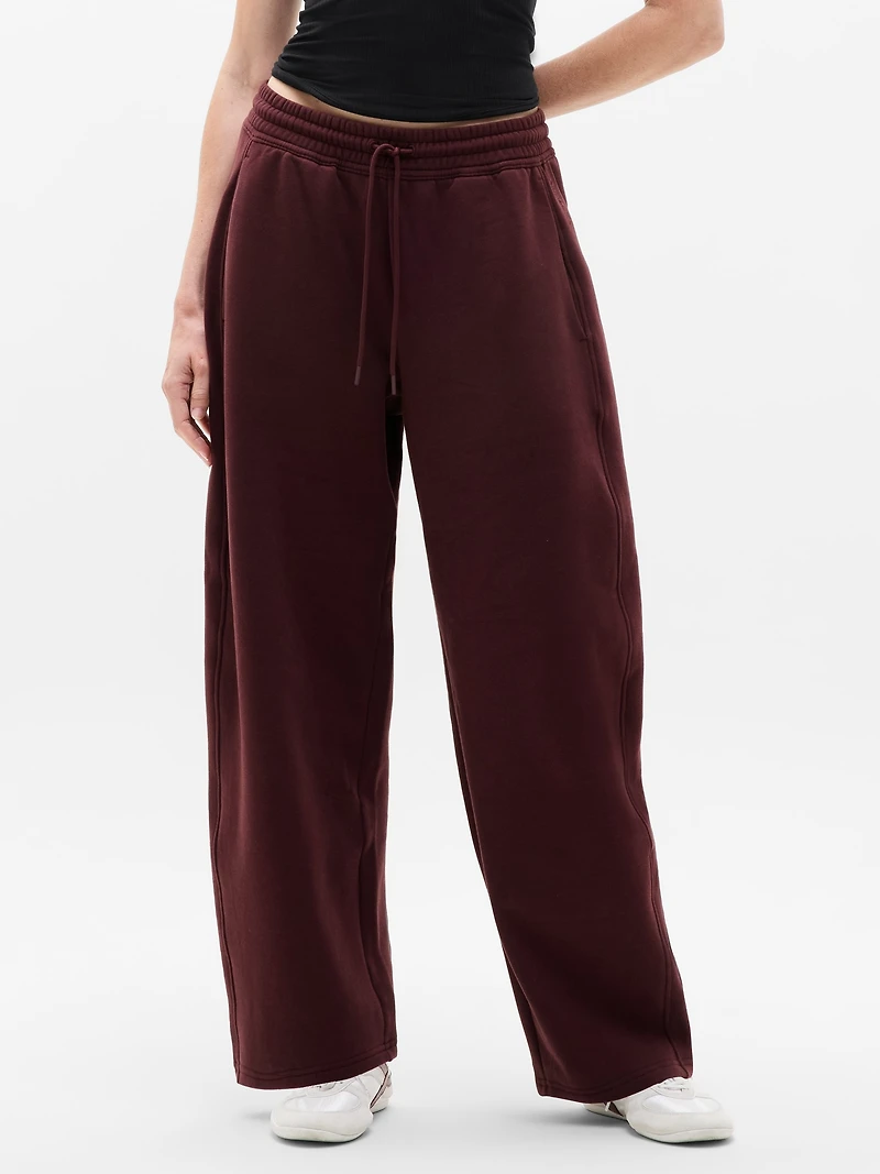 Forever Fleece Mid Rise Barrel Pant