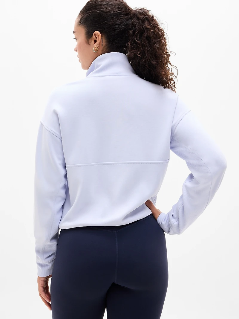 Seasoft Rib 1/4 Zip Popover