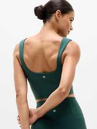 Transcend Square Neck Crop Sports Bra A-C