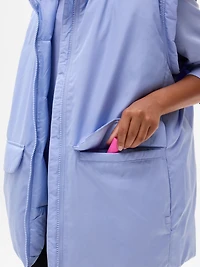 Athleta Girl Long Puffer Vest