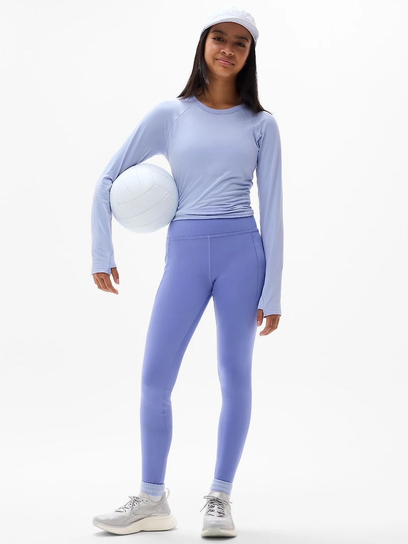 Athleta Girl Power Up Sport Length Top