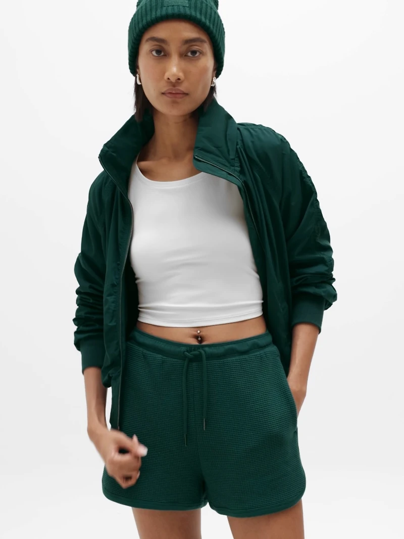 Tranquil Mid Rise Waffle Short