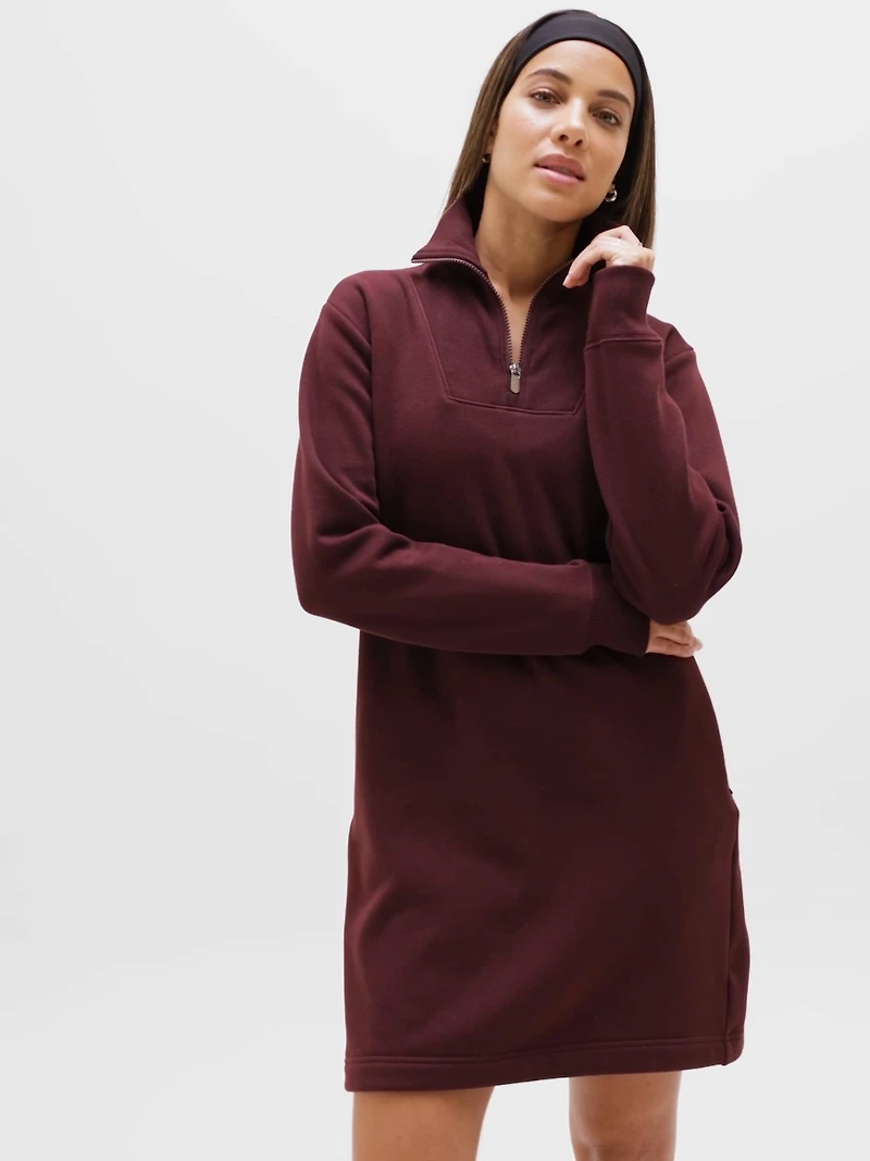 Cozy Karma 1/2 Zip Dress