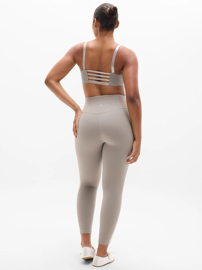 Elation Ultra High Rise Shine Sport Stripe 7/8 Legging