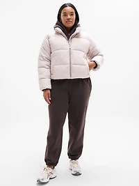 Halo Flannel Puffer Jacket