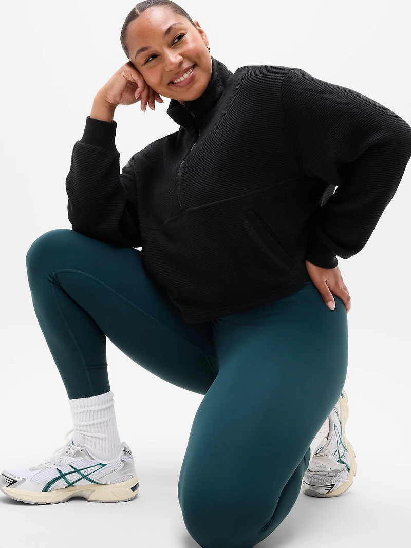 Tranquil Waffle 1/2 Zip Sweatshirt