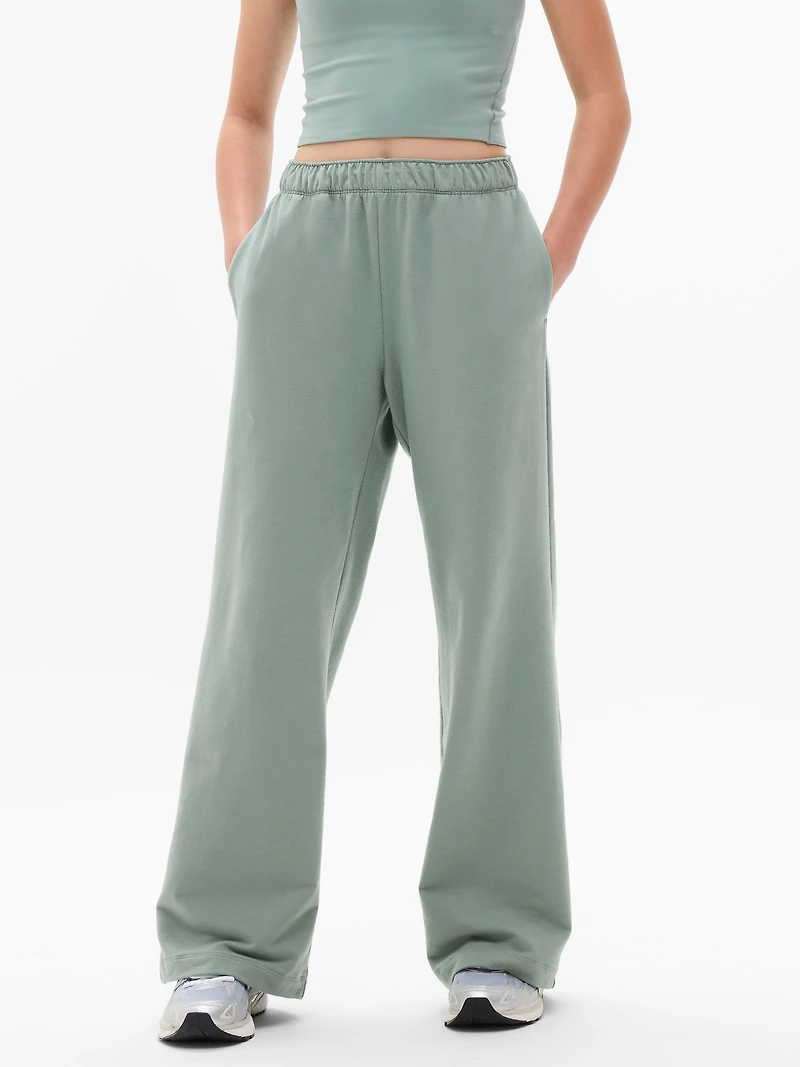 Athleta Girl All Day Wide Leg Terry Pant