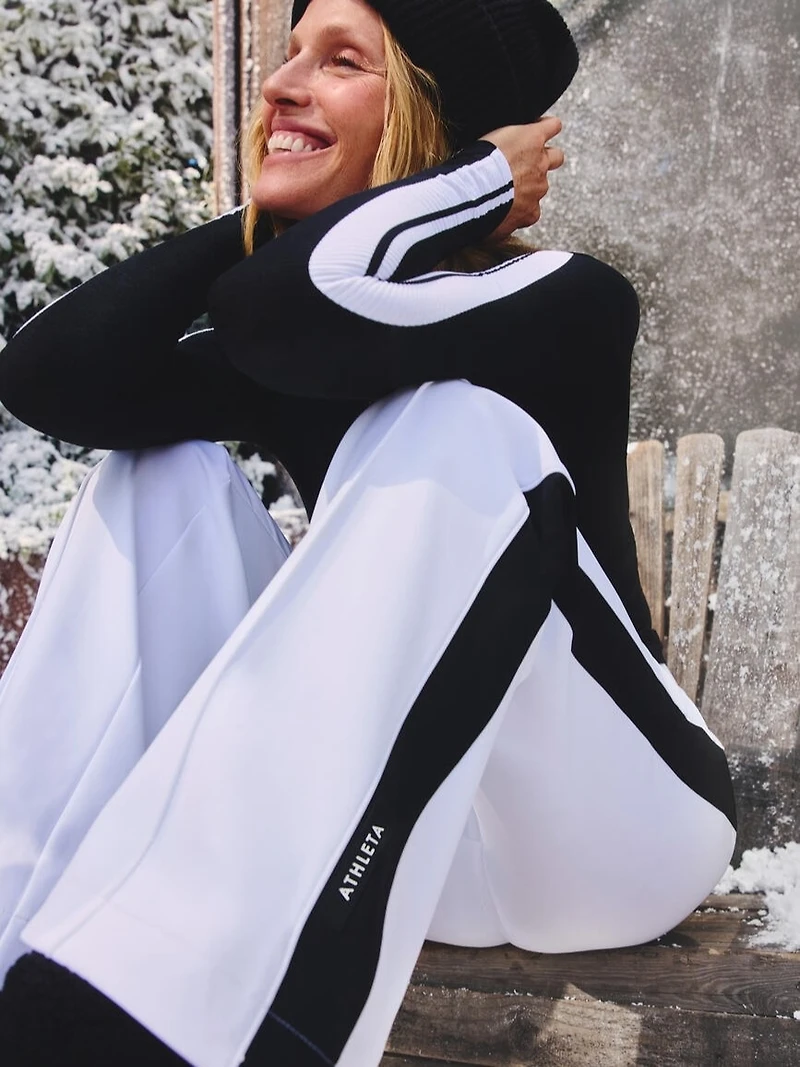 Glacier High Rise Novelty Flare Pant