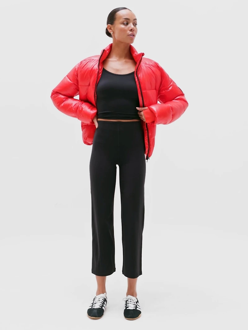 Elation Ultra High Rise Straight Crop Pant