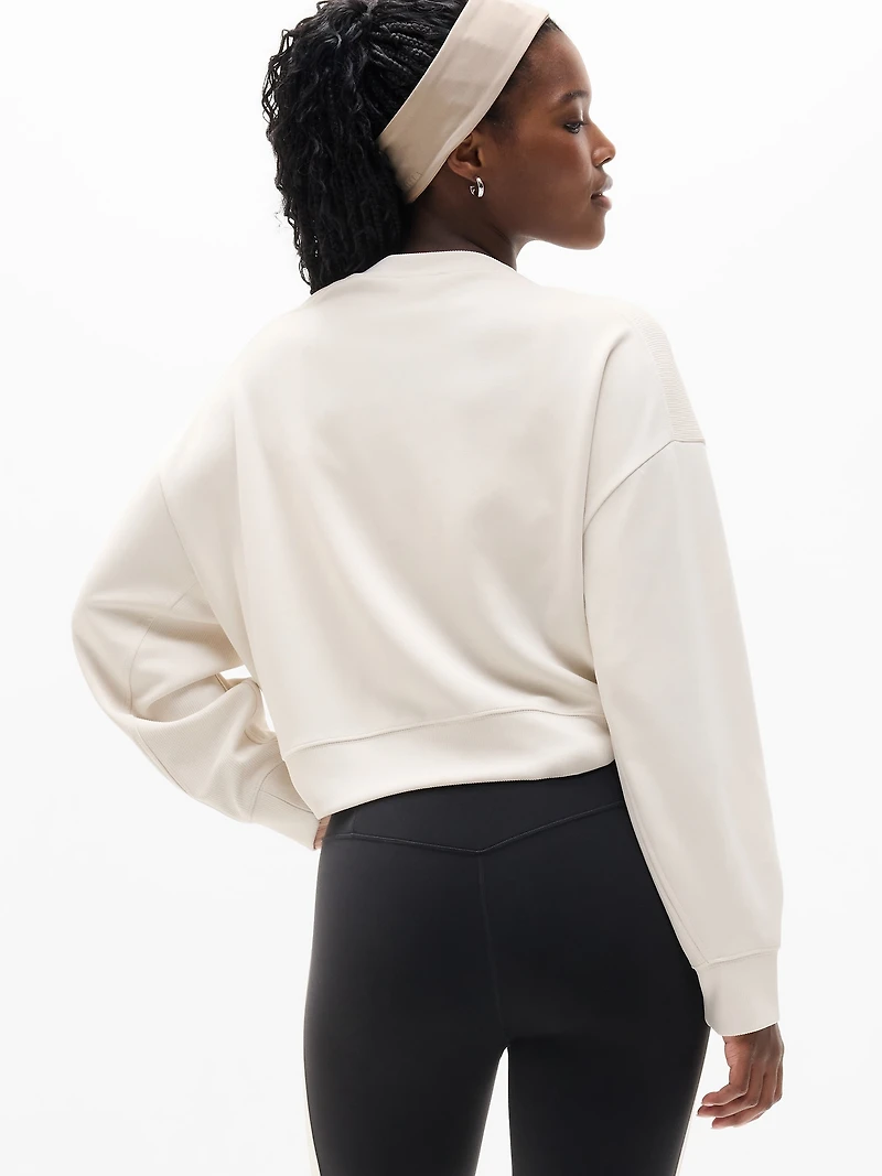 Seasoft Rib Crewneck Sweatshirt