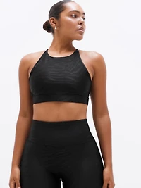 Simone Biles Shine High Neck Bra