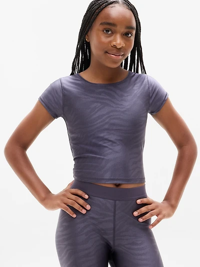 Simone Biles Athleta Girl Shine Powervita Tee