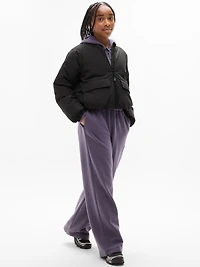 Simone Biles Athleta Girl Bomber Puffer Jacket