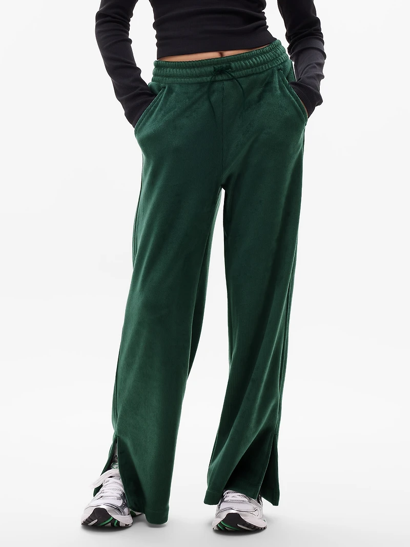 Athleta Girl Cozy Rib Wide Leg Pant