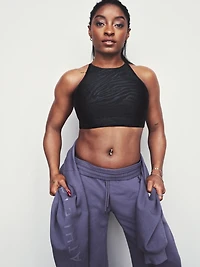Simone Biles Shine High Neck Bra