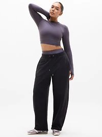 Simone Biles Forever Fleece Mid Rise Barrel Pant