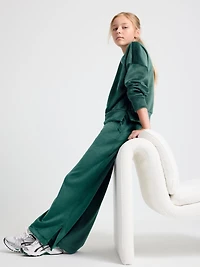 Athleta Girl Cozy Rib Wide Leg Pant