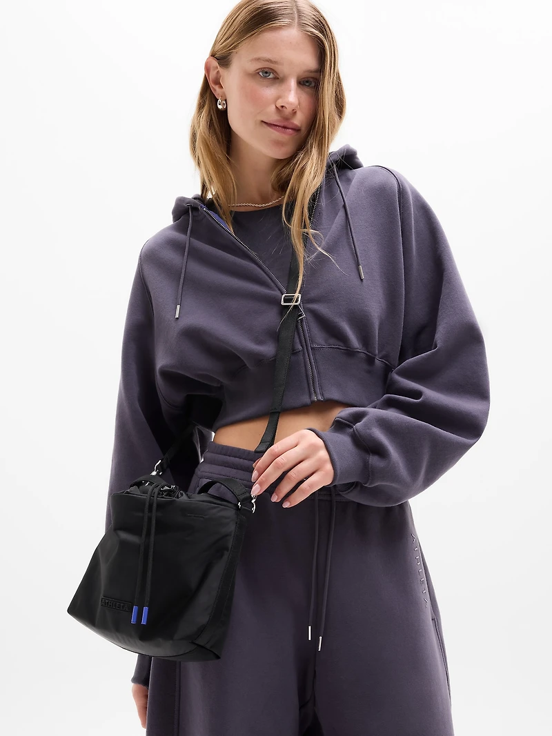 Simone Biles Satin Bucket Bag