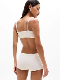 Tranquil Mid Rise Waffle Boyshort