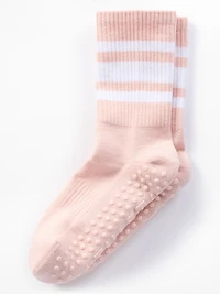 Athleta Pilates Gripper Crew Sock