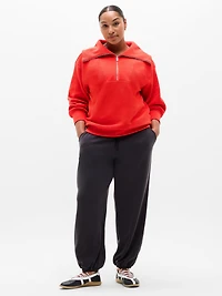 Ottoman Rib 1/4 Zip Sweatshirt