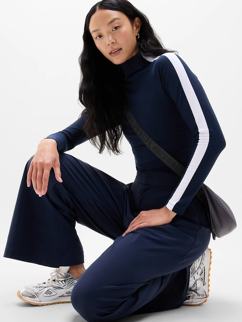 Renew Seamless Mock Neck Top