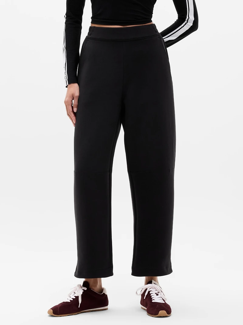 Form Knit Mid Rise Barrel Pant