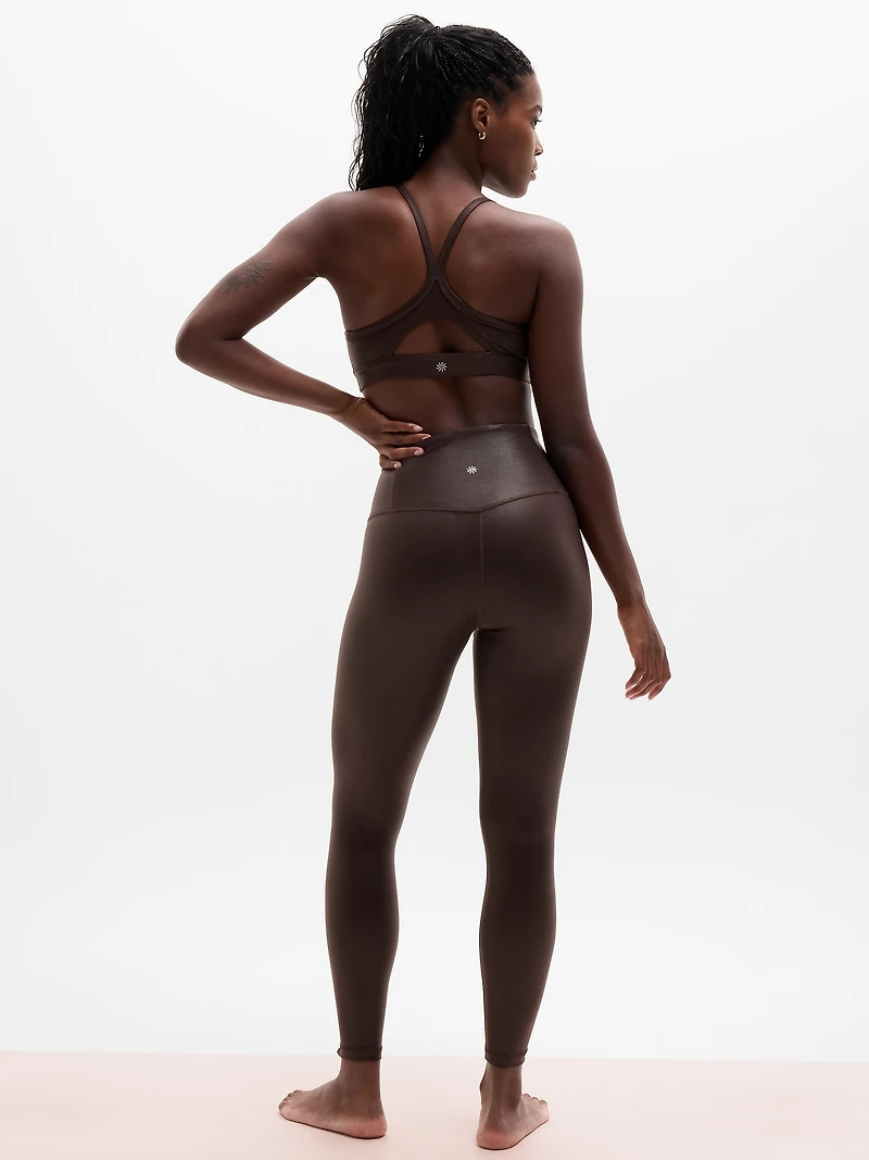 Elation High Rise Matte Foil Shine 7/8 Legging